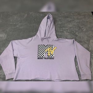 Cropped MTV Hoodie